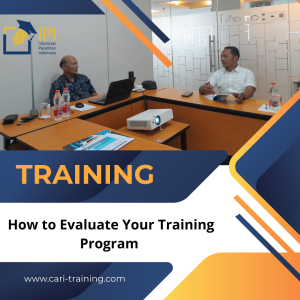 Training How to Evaluate Your Training Program