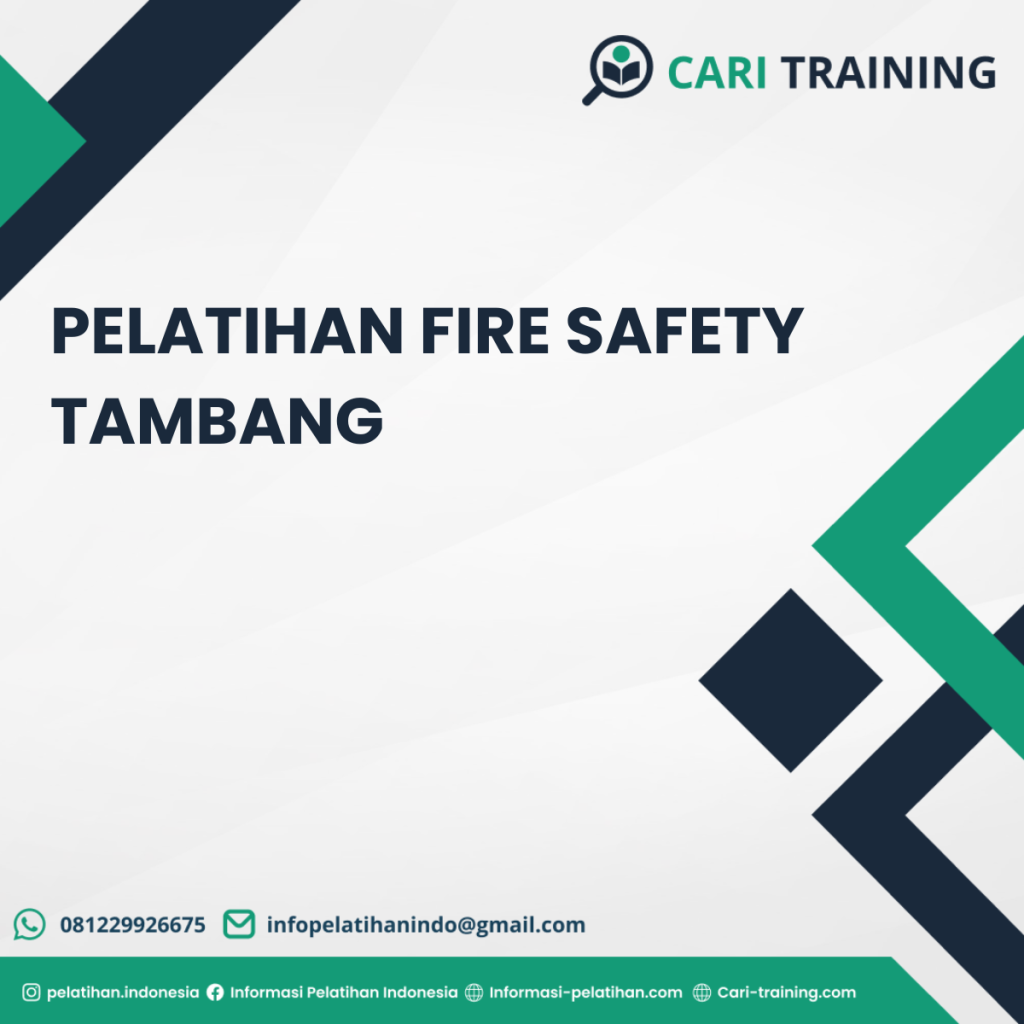 Pelatihan Fire Safety Tambang