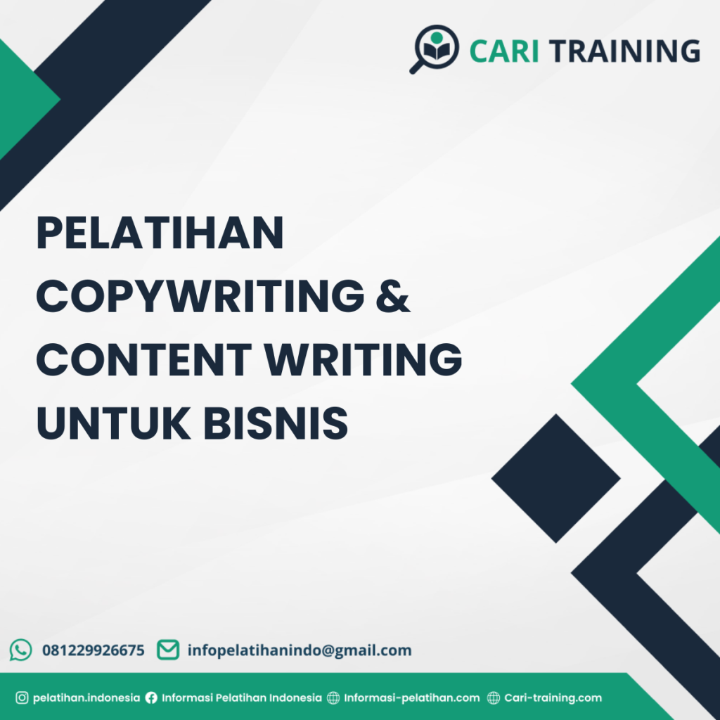 PELATIHAN COPYWRITING & CONTENT WRITING UNTUK BISNIS