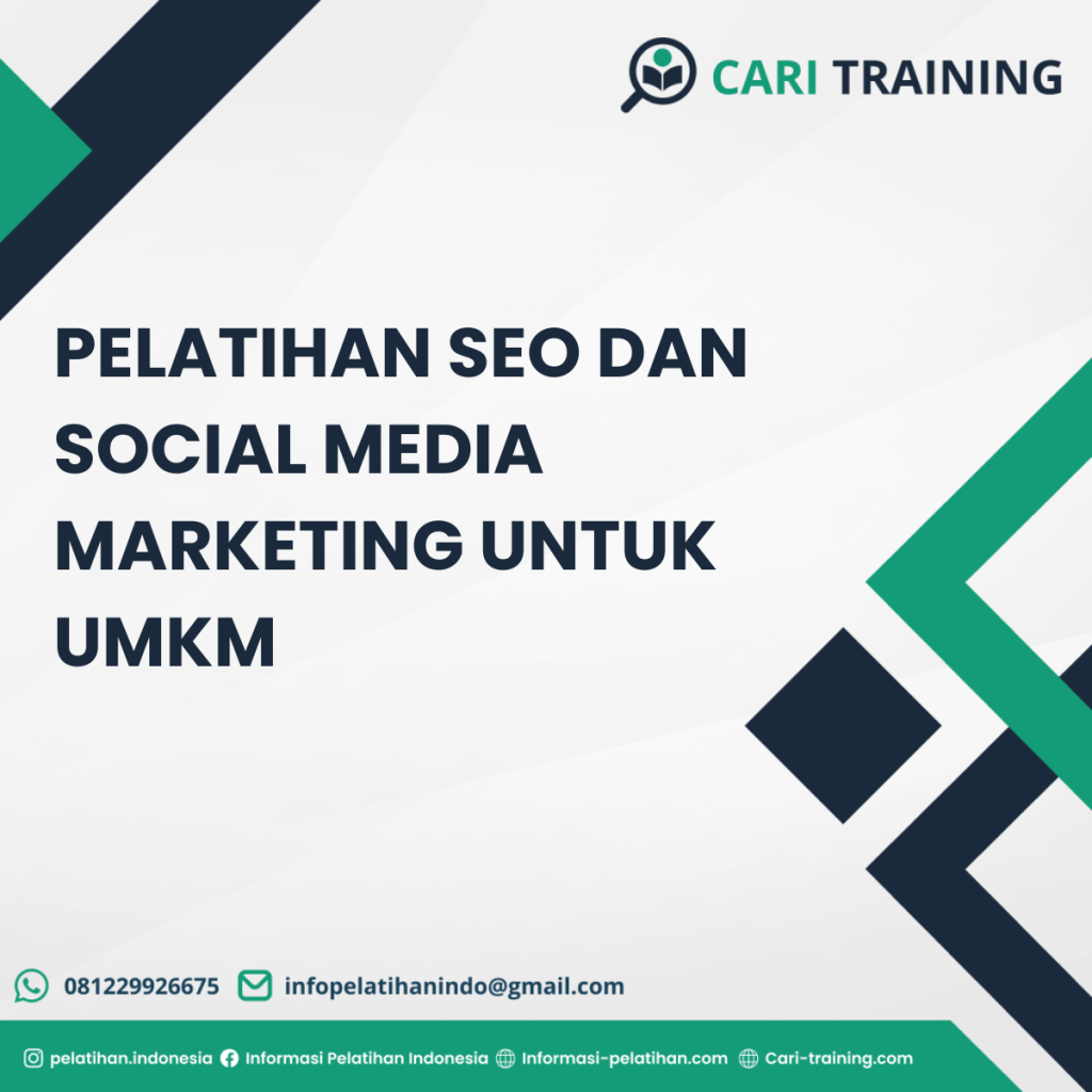 PELATIHAN SEO DAN SOCIAL MEDIA MARKETING UNTUK UMKM