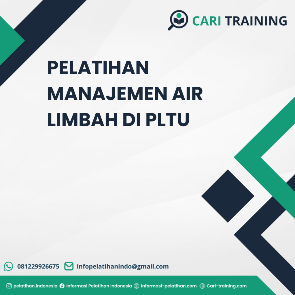 PELATIHAN MANAJEMEN AIR LIMBAH DI PLTU