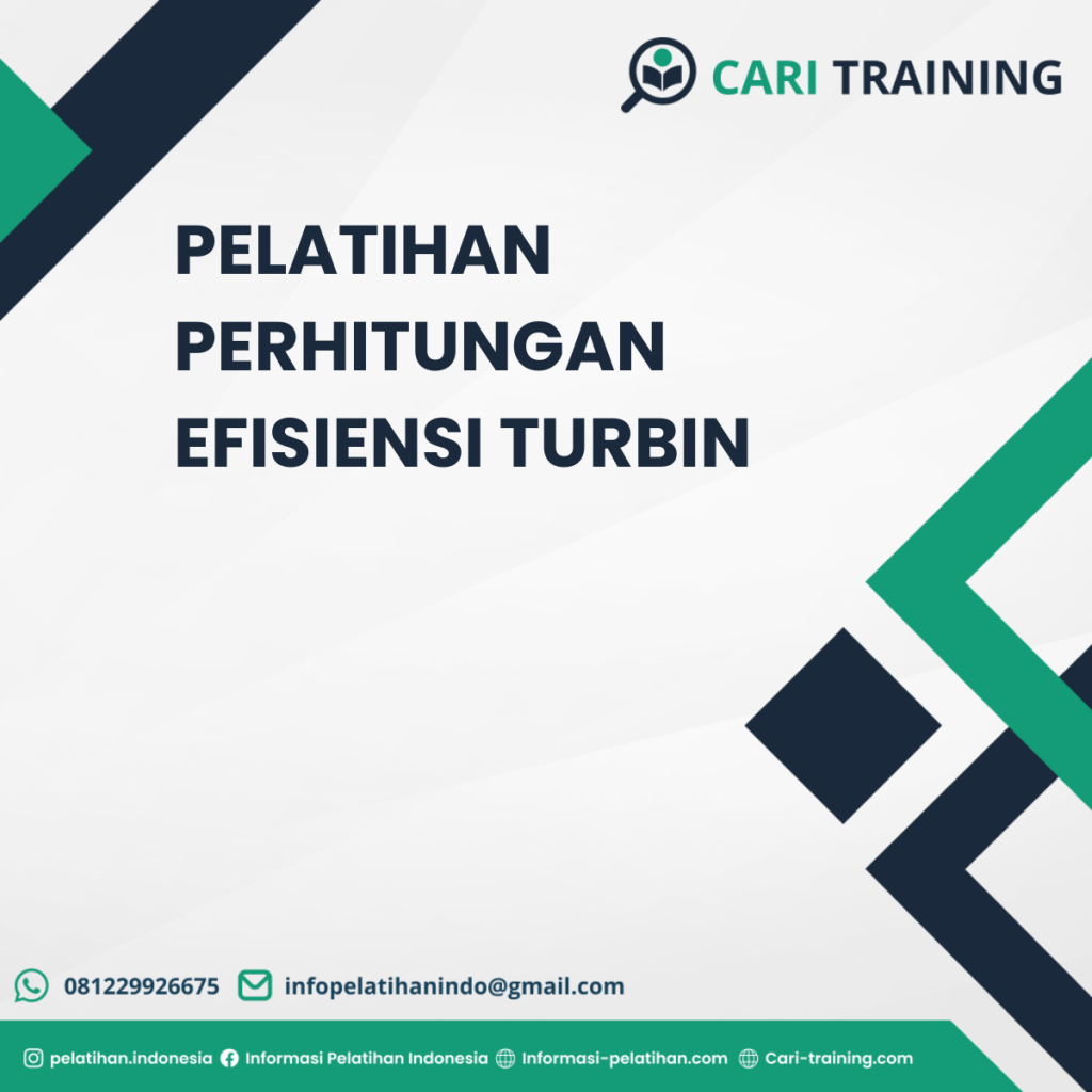 PELATIHAN PERHITUNGAN EFISIENSI TURBIN