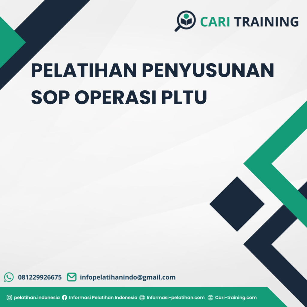 PELATIHAN PENYUSUNAN SOP OPERASI PLTU