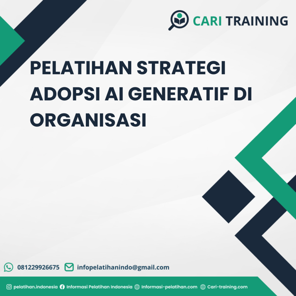 PELATIHAN STRATEGI ADOPSI AI GENERATIF DI ORGANISASI