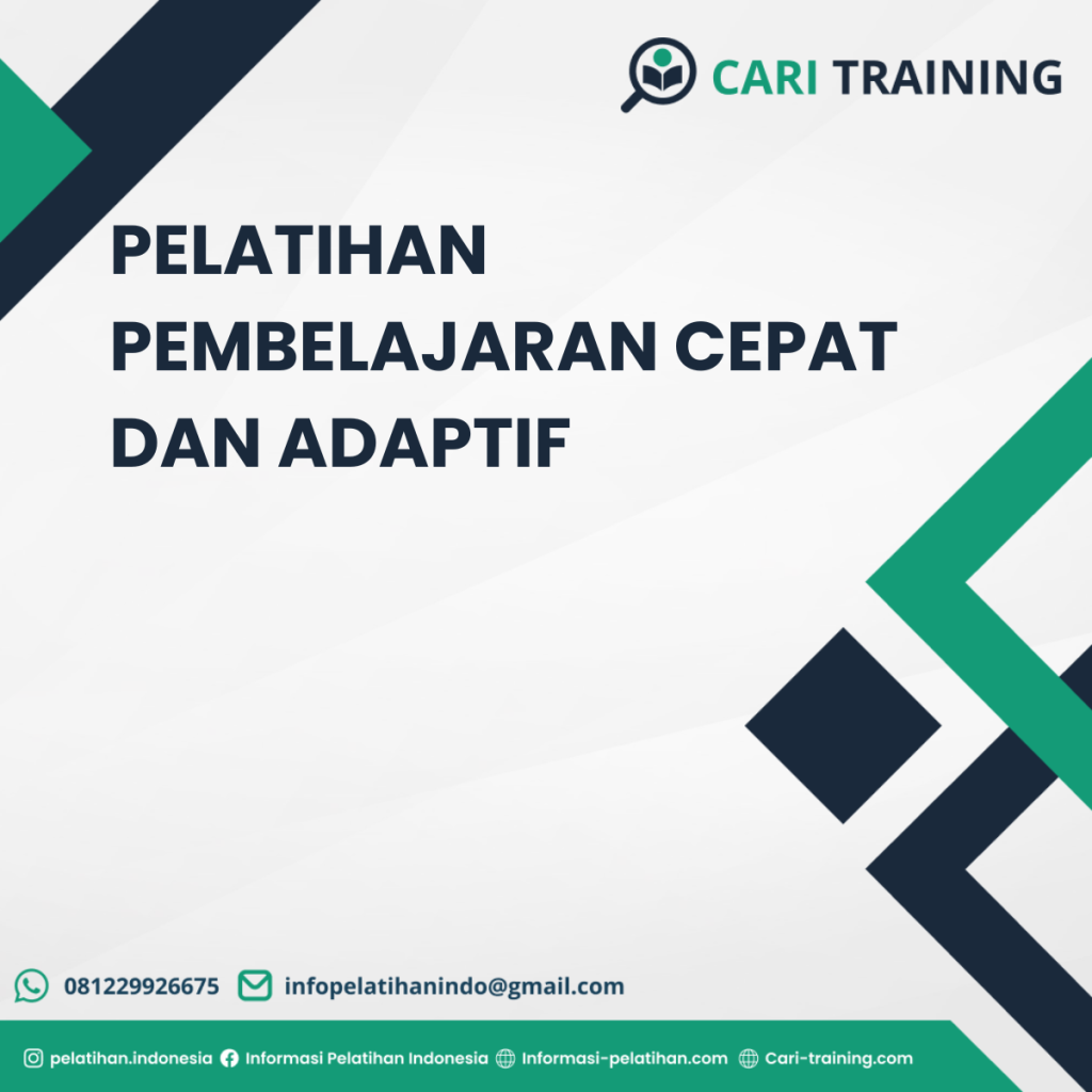 PELATIHAN PEMBELAJARAN CEPAT DAN ADAPTIF