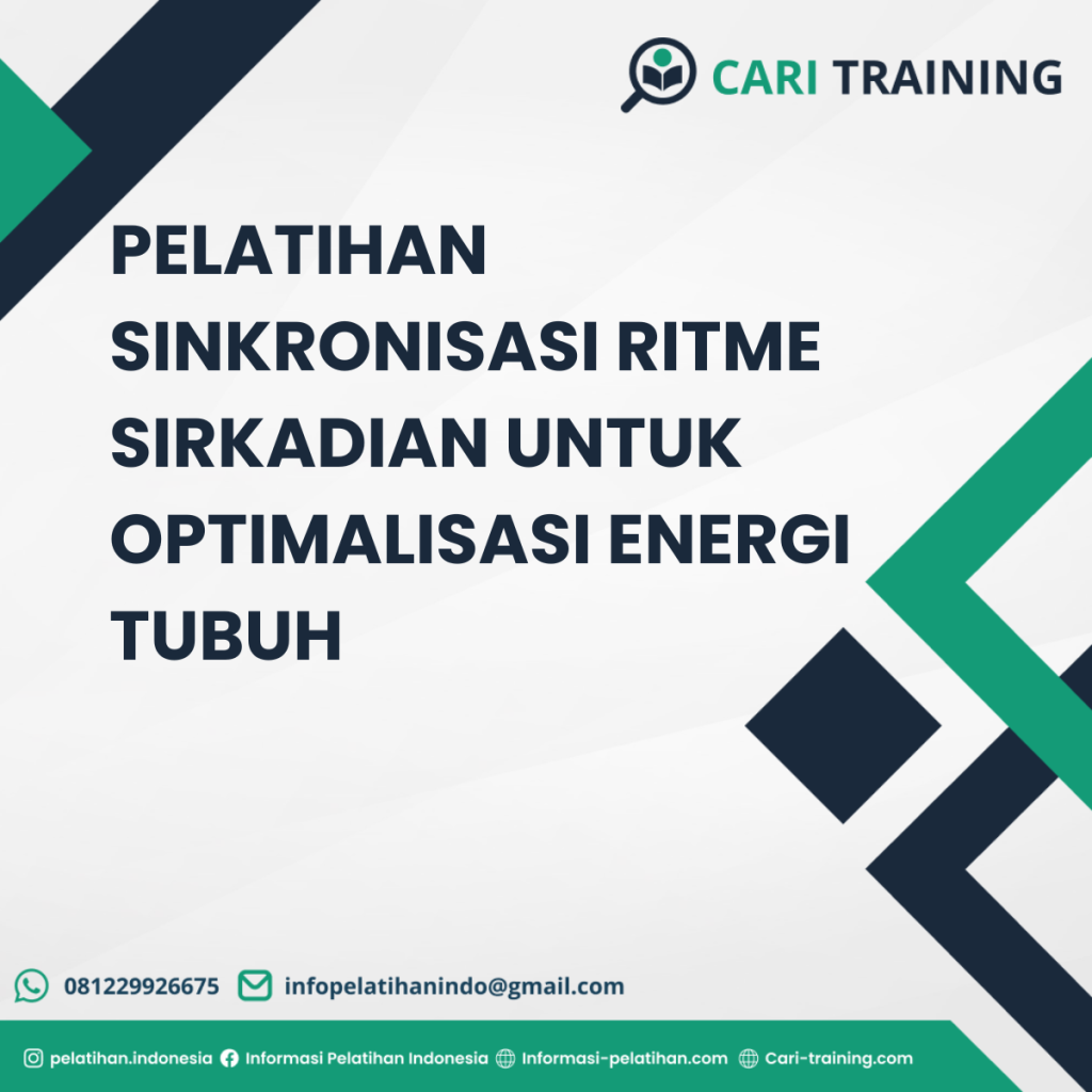 PELATIHAN SINKRONISASI RITME SIRKADIAN UNTUK OPTIMALISASI ENERGI TUBUH