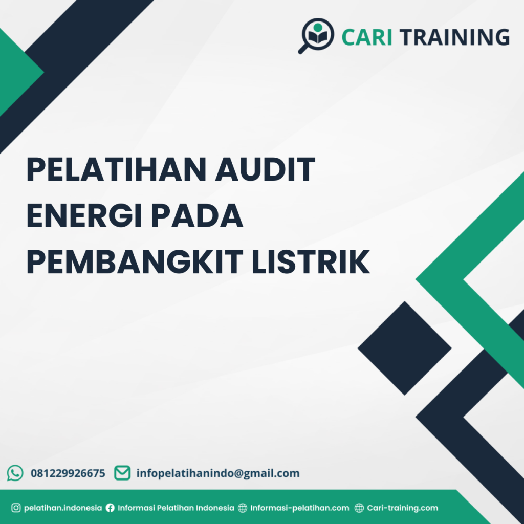 Pelatihan Audit Energi pada Pembangkit Listrik