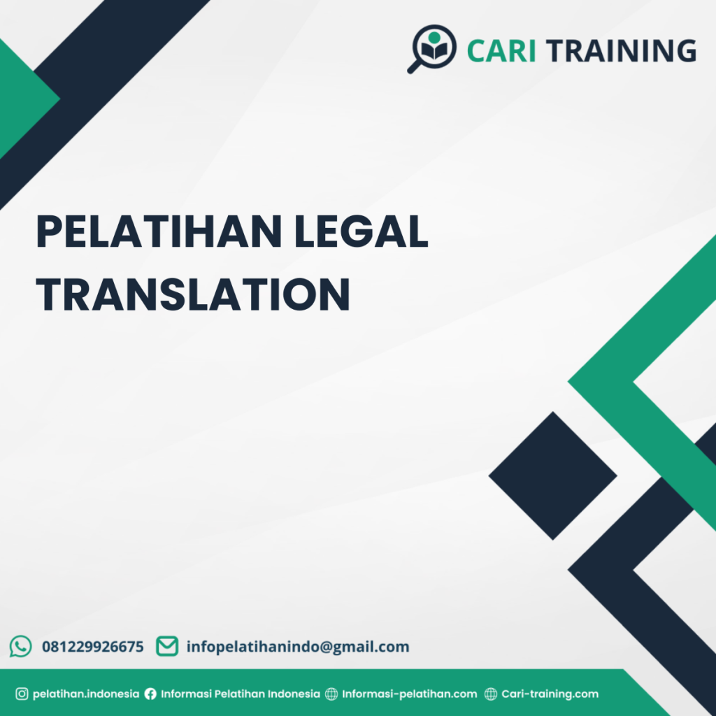 Pelatihan Legal Translation