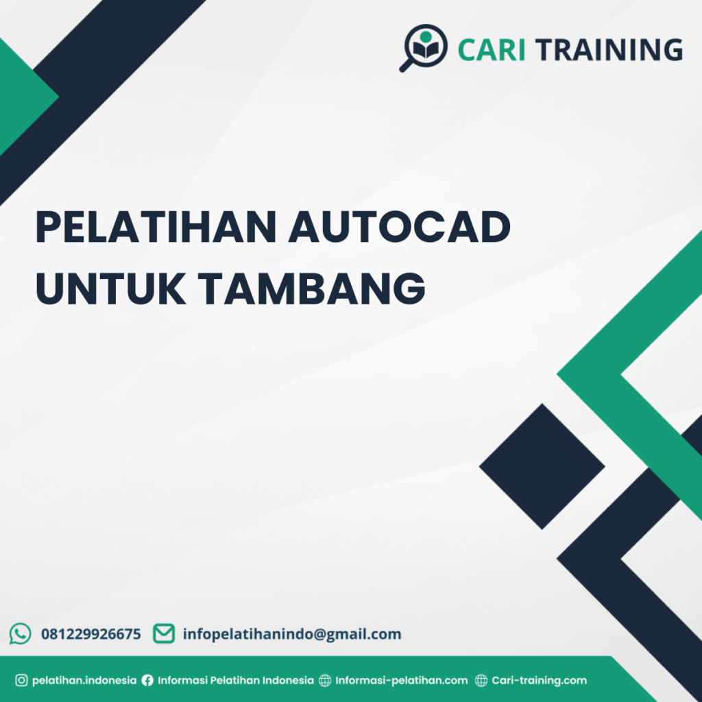 Pelatihan Autocad Untuk Tambang