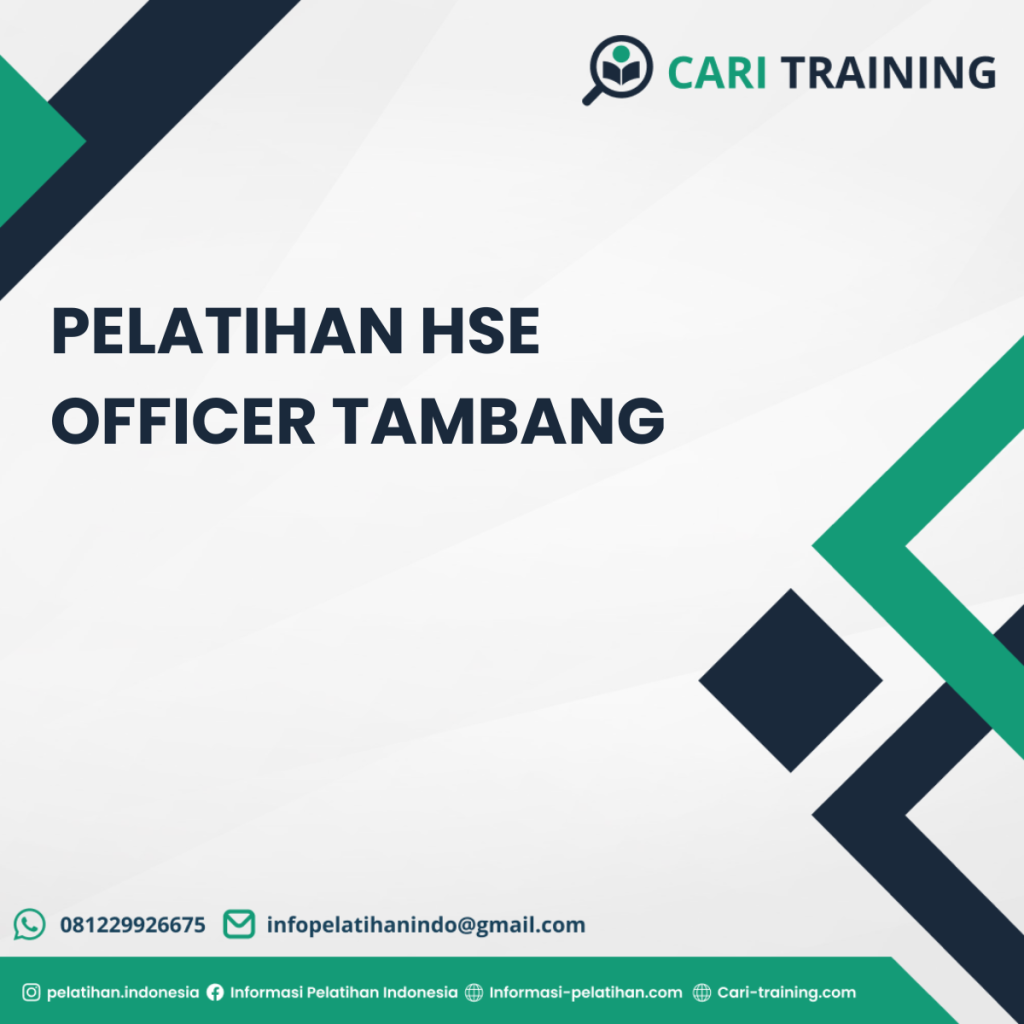 Pelatihan Hse Officer Tambang