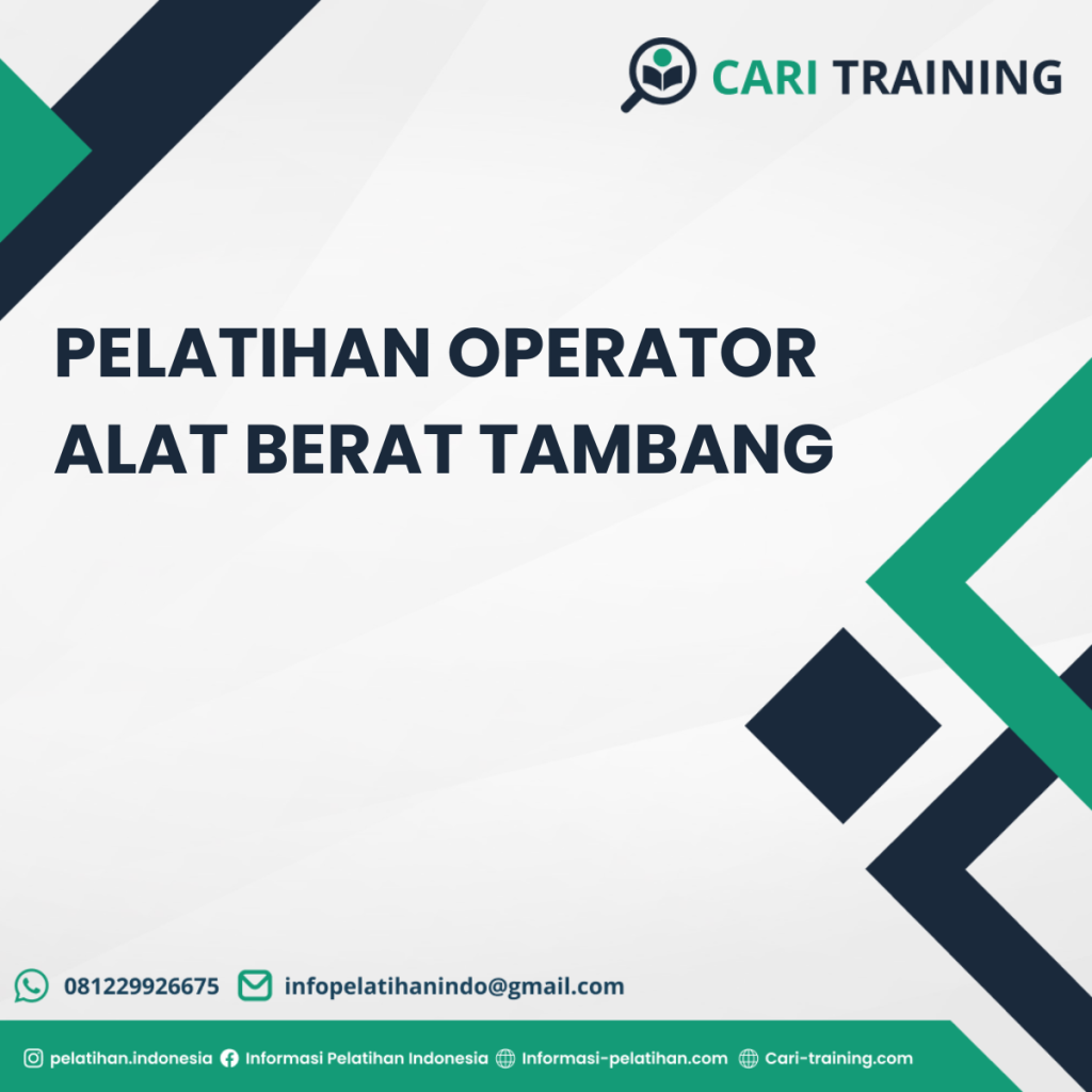 Pelatihan Operator Alat Berat Tambang
