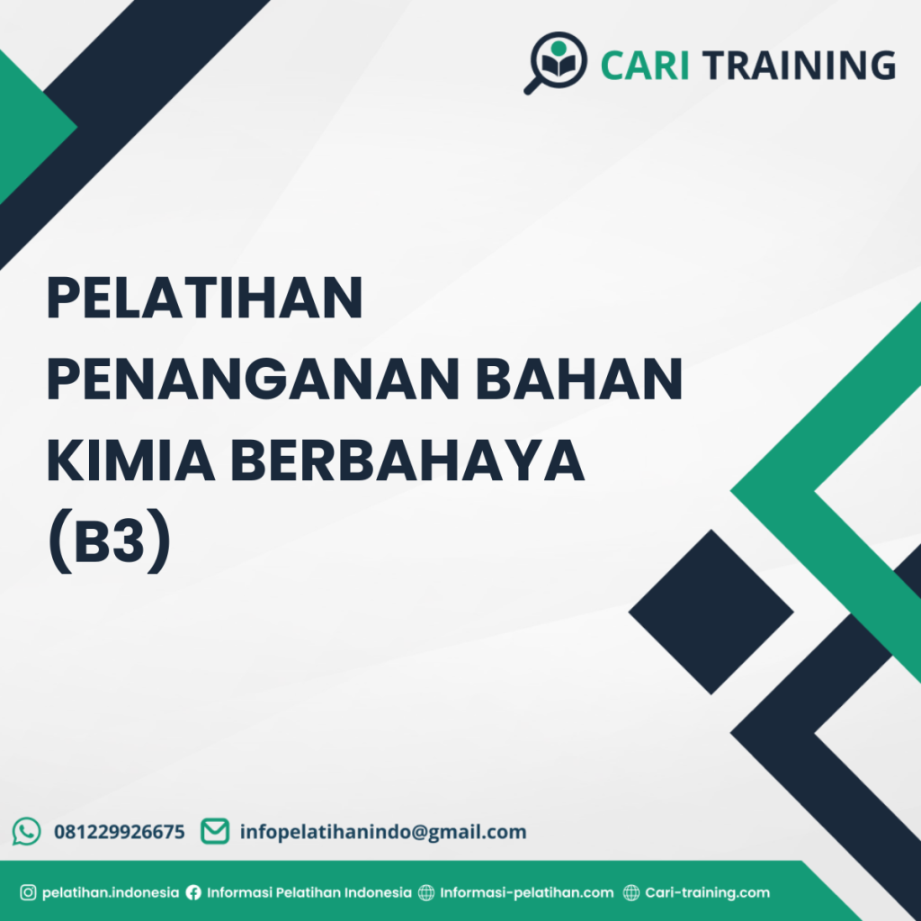 PELATIHAN PENANGANAN BAHAN KIMIA BERBAHAYA (B3)