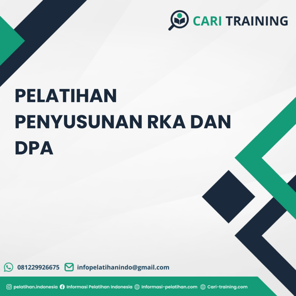 PELATIHAN PENYUSUNAN RKA DAN DPA