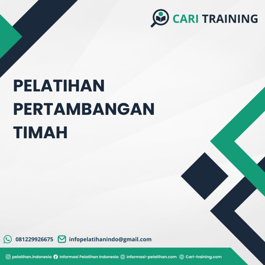 Pelatihan Pertambangan Timahv