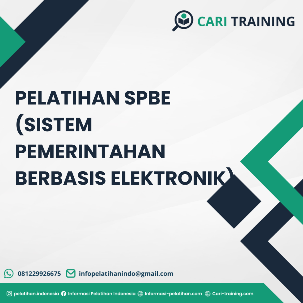 PELATIHAN SPBE (SISTEM PEMERINTAHAN BERBASIS ELEKTRONIK)