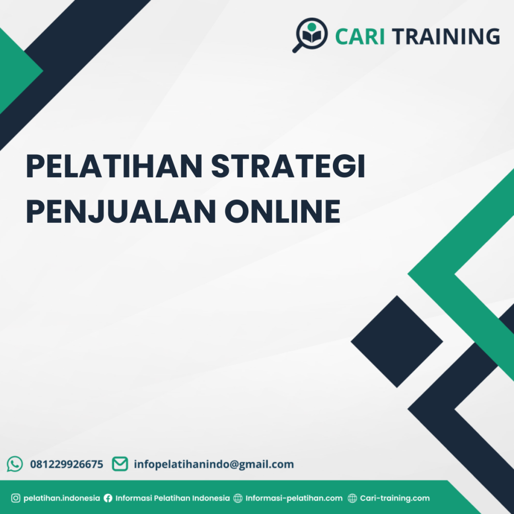 PELATIHAN STRATEGI PENJUALAN ONLINE