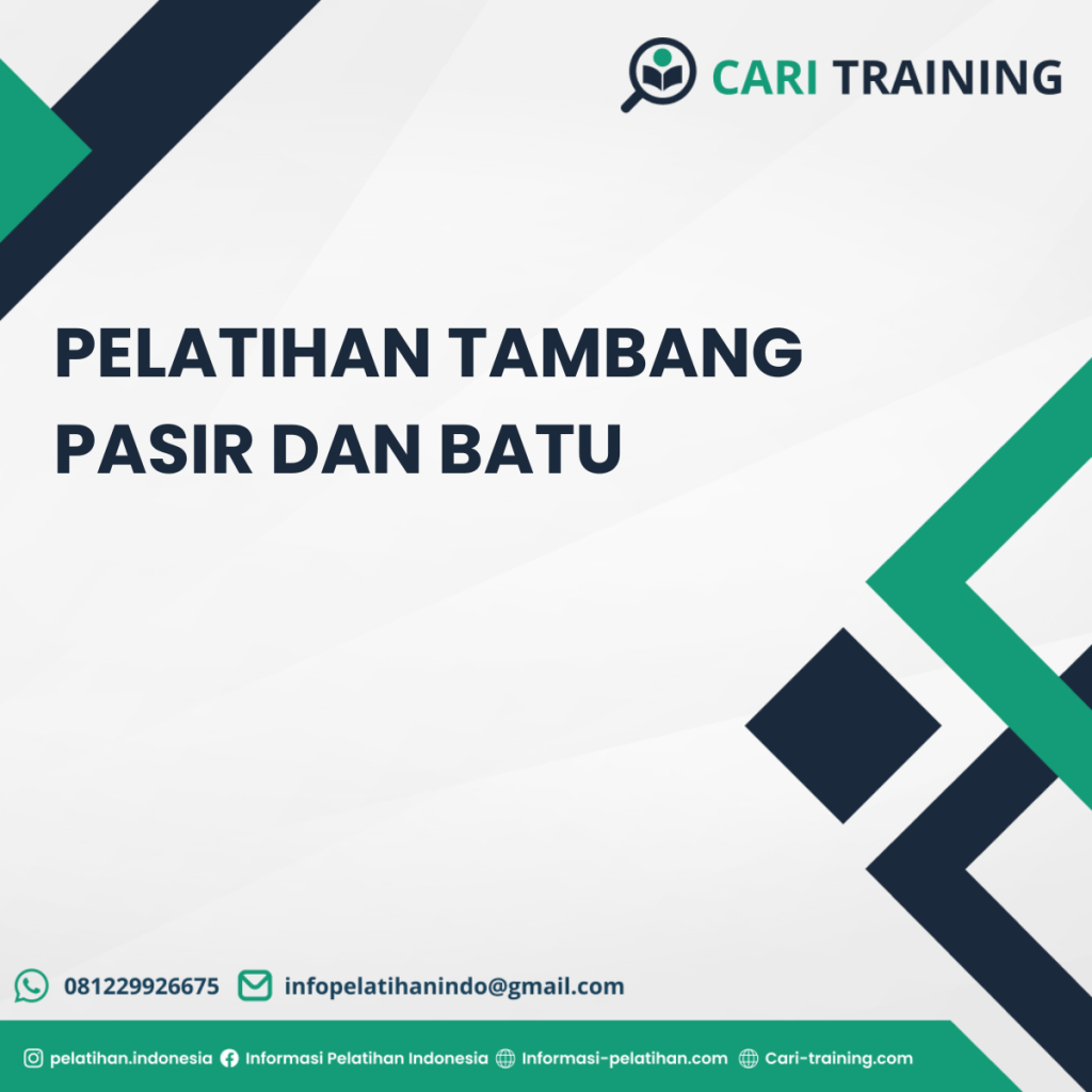 Pelatihan Tambang Pasir Dan Batu