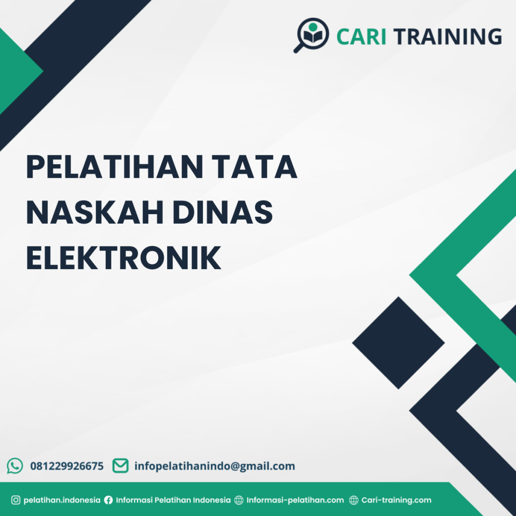 PELATIHAN TATA NASKAH DINAS ELEKTRONIK
