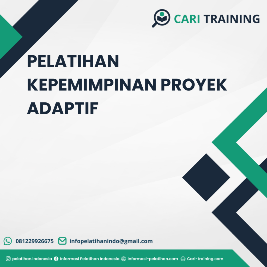 PELATIHAN KEPEMIMPINAN PROYEK ADAPTIF