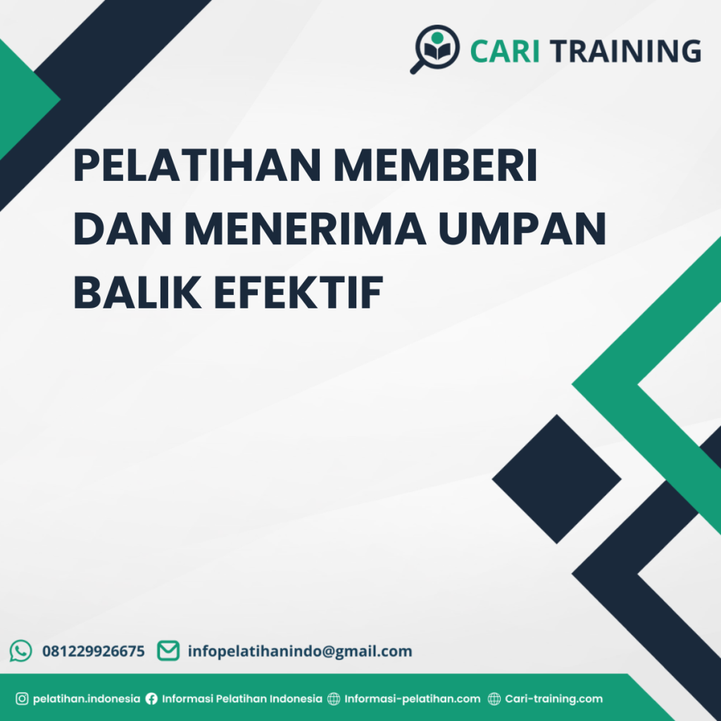 PELATIHAN MEMBERI DAN MENERIMA UMPAN BALIK EFEKTIF
