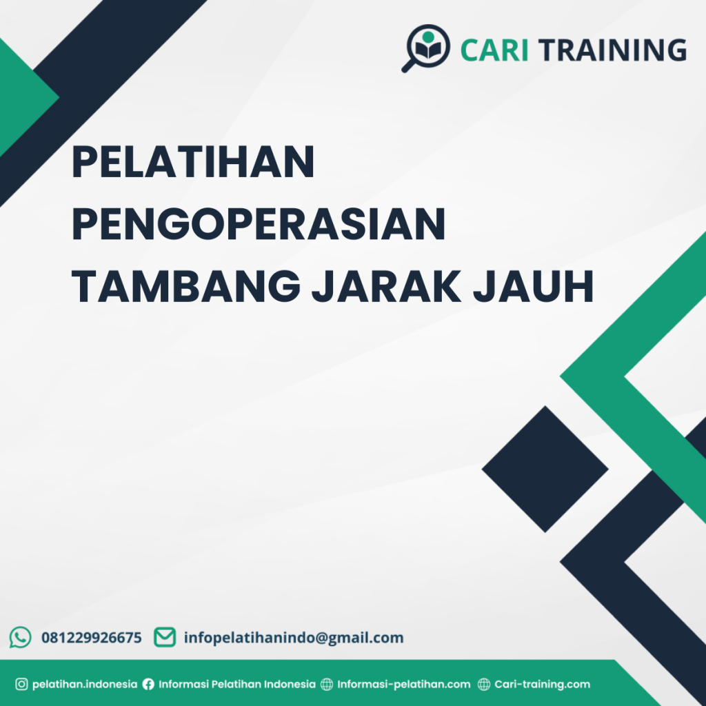 PELATIHAN PENGOPERASIAN TAMBANG JARAK JAUH