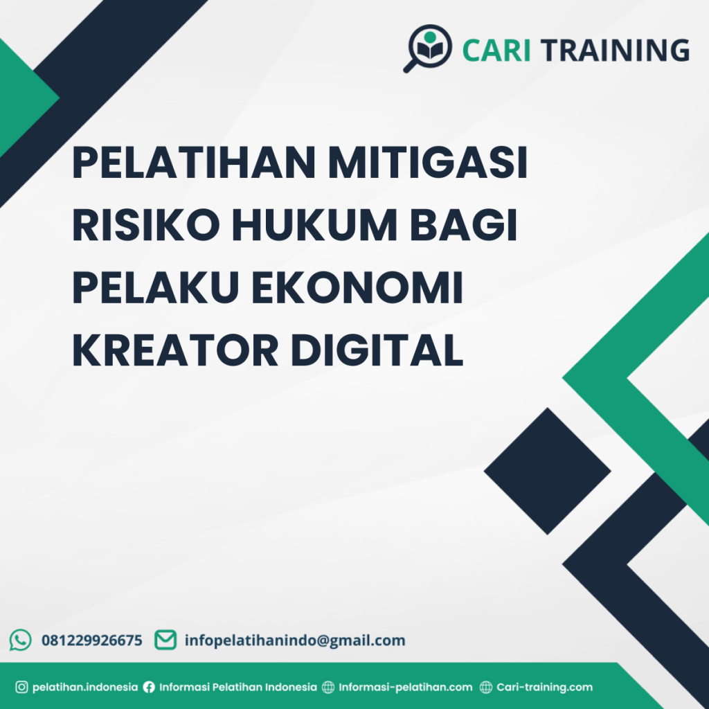PELATIHAN MITIGASI RISIKO HUKUM BAGI PELAKU EKONOMI KREATOR DIGITAL