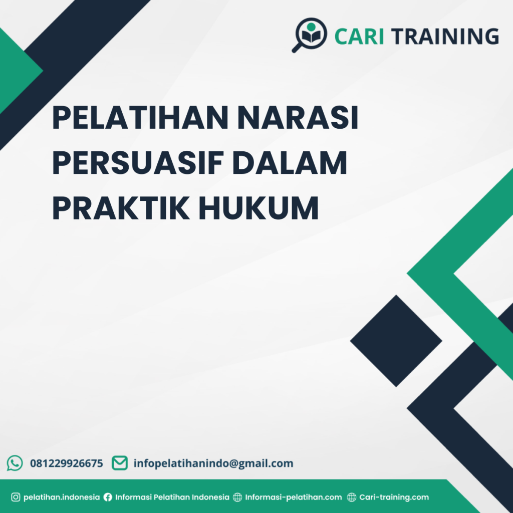 PELATIHAN NARASI PERSUASIF DALAM PRAKTIK HUKUM