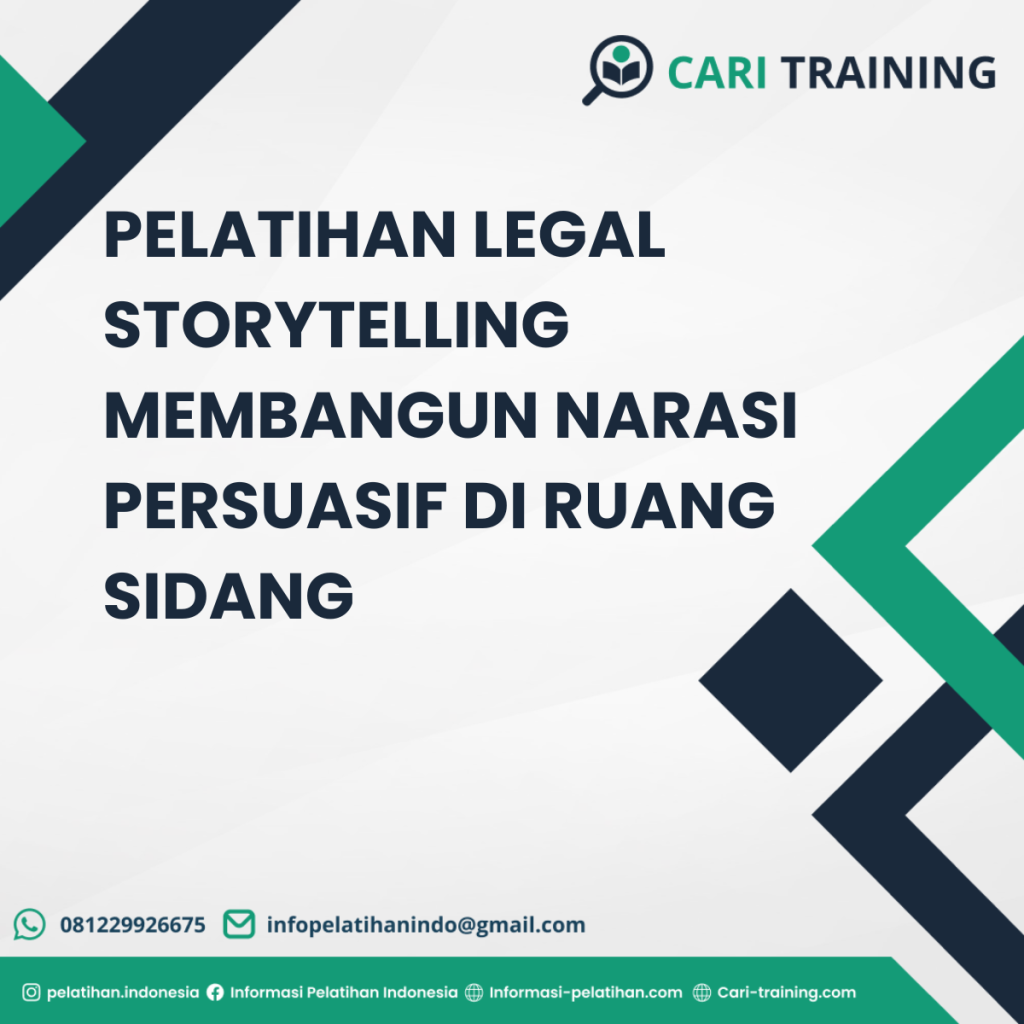 PELATIHAN LEGAL STORYTELLING MEMBANGUN NARASI PERSUASIF DI RUANG SIDANG