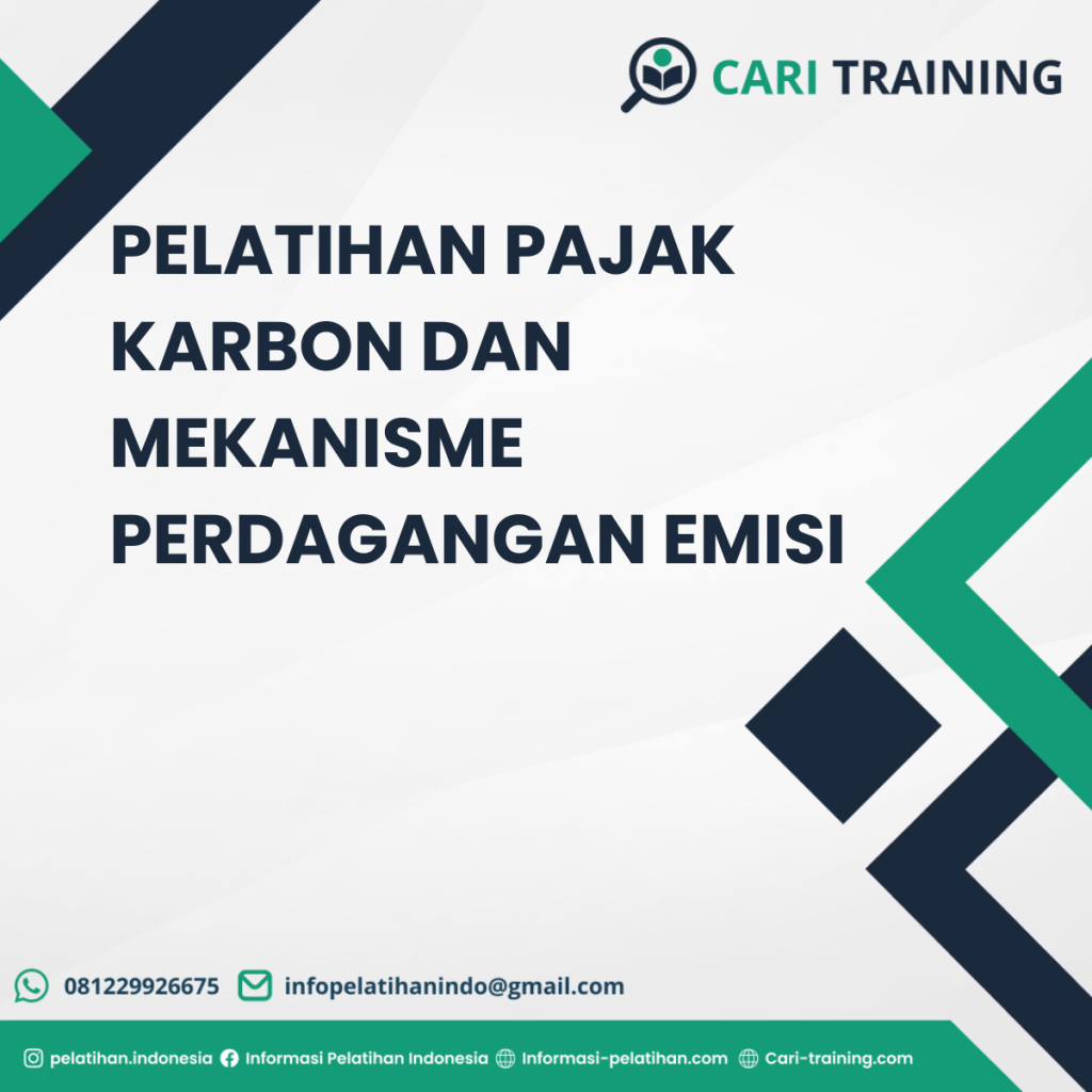 PELATIHAN PAJAK KARBON DAN MEKANISME PERDAGANGAN EMISI
