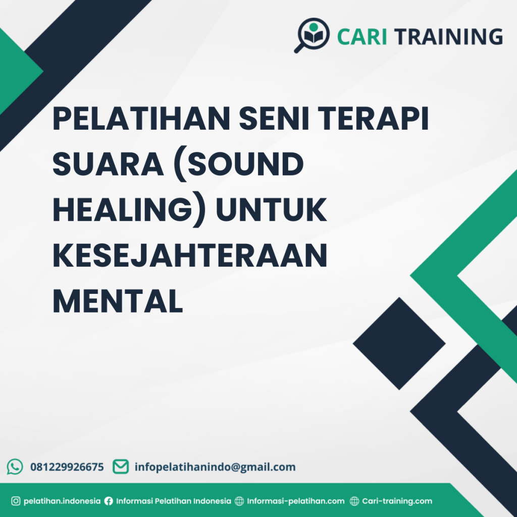 PELATIHAN SENI TERAPI SUARA (SOUND HEALING) UNTUK KESEJAHTERAAN MENTAL