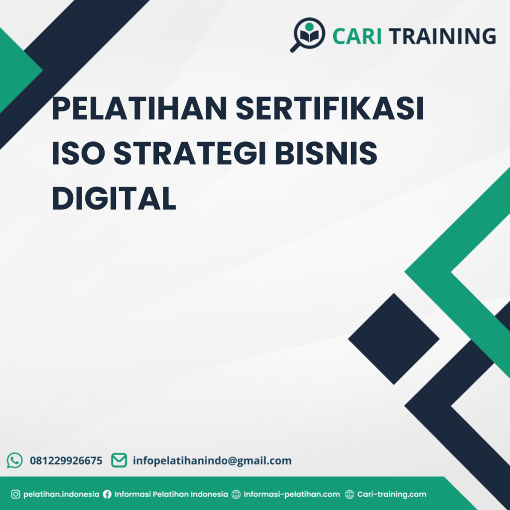 PELATIHAN SERTIFIKASI ISO STRATEGI BISNIS DIGITAL