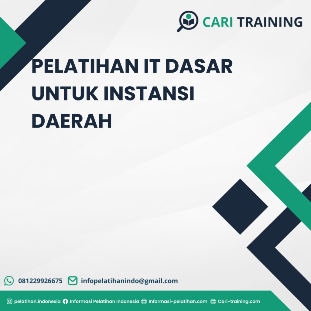 PELATIHAN IT DASAR UNTUK INSTANSI DAERAH