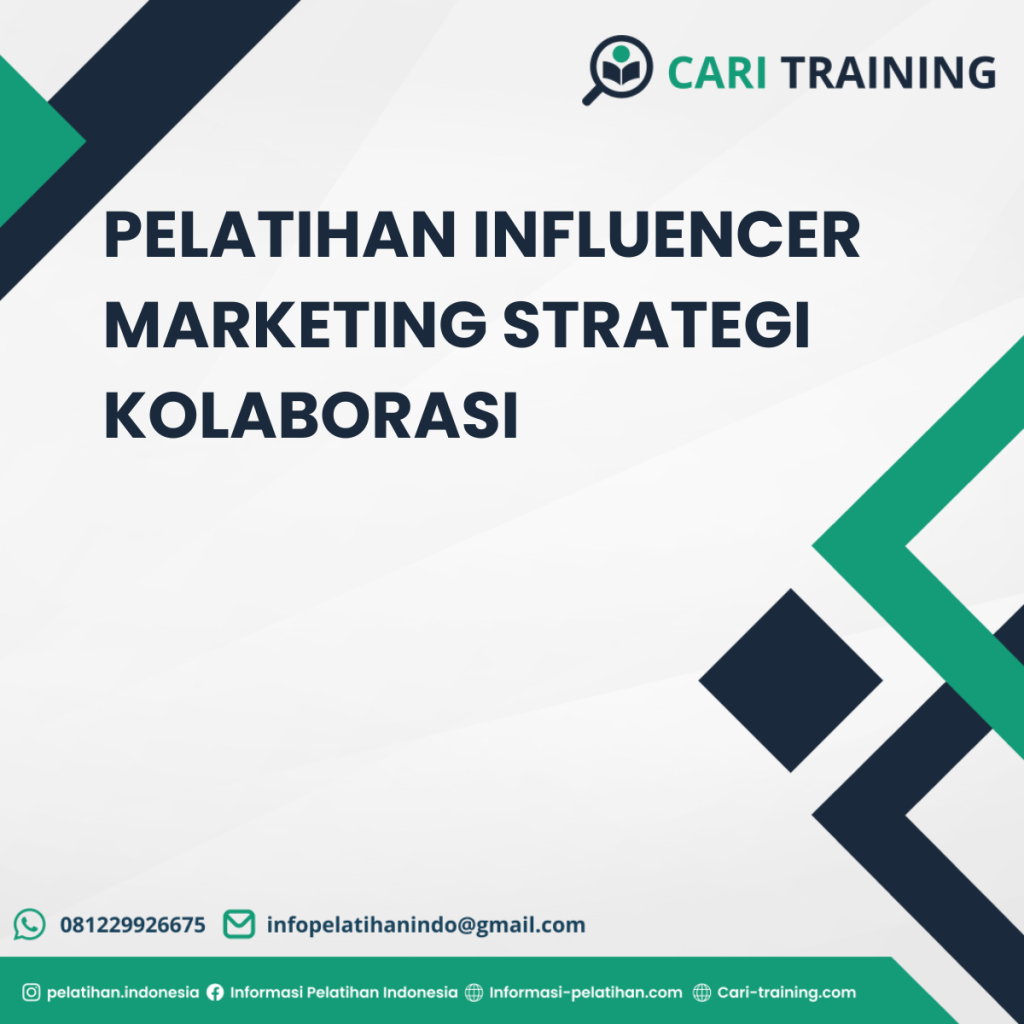 PELATIHAN INFLUENCER MARKETING STRATEGI KOLABORASI