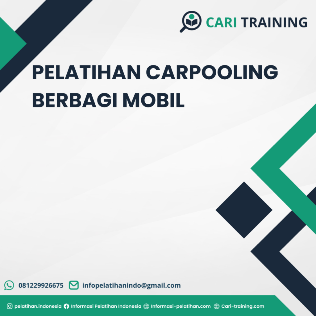 PELATIHAN CARPOOLING BERBAGI MOBIL