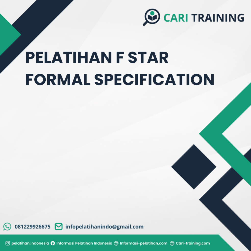 PELATIHAN F STAR FORMAL SPECIFICATION